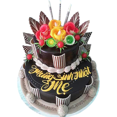 "Grand Choco Cake - 4 Kgs ( 2 step) - Click here to View more details about this Product